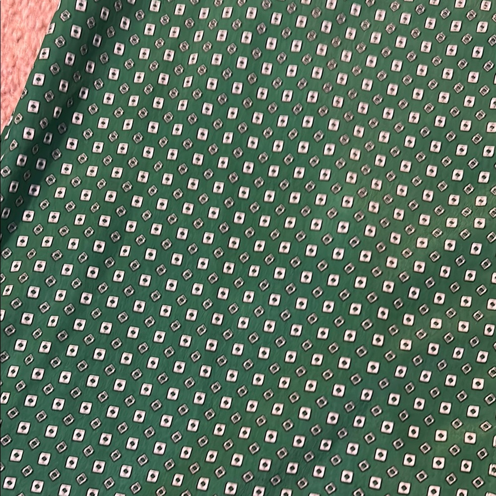 Green Michael Kors dress with Necklace - Picture 4 of 9